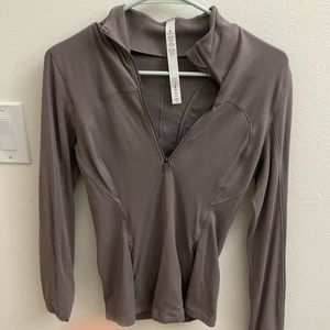 Purple lululemon quarter zip size 4